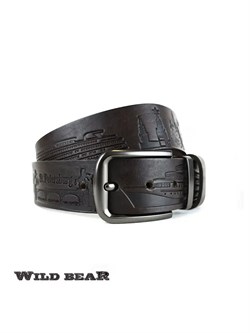 Ремень WILD BEAR RM-049 Dark-Brown(130 см) 4f862642-8e6f-11f0-0a80-17c80000721c