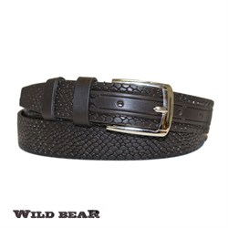 Ремень WILD BEAR RM-112 Brown (120 см) 4bc10034-775a-11f0-0a80-05c2000e203a