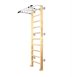 Шведская стенка Kampfer Swedish Wall [№1 Натуральный Стандарт белый антик турник] 15552