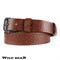 Ремень WILD BEAR RM-047 Light-brown (125 см) 4a63cb90-775a-11f0-0a80-05c2000e1d6a