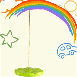 Пластиковые качели-диск Лиана Kampfer S04-112 (Зелёный) S04-112_green