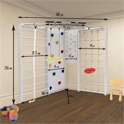 Шведская стенка Kampfer Fantastic [№3 Классический красная лиана] 14977