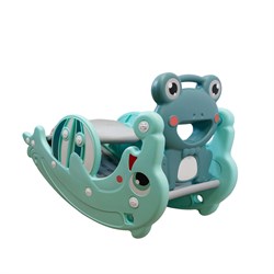 Пластиковая горка-качалка Kampfer Aqua Twins [мятный] 23854