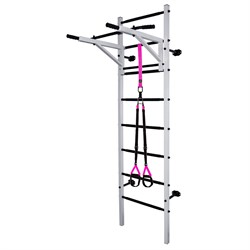 Профессиональная шведская стенка Midzumi Katashi plus [черный/белый; розовый] 9013