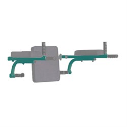 Брусья откидные со спинкой Midzumi Heikobo [ментоловый сорбет] 1513