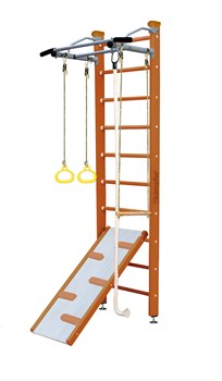 Шведская стенка Kampfer Ride Ceiling [№3 Классический Стандарт белый антик турник] 15447