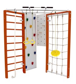 Шведская стенка Kampfer Fantastic [№4 Вишневый желтая лиана] 14979