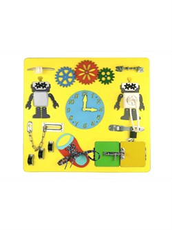 Педагогическая разработка Умная доска Kampfer Busyboard Fixiki [Желтый] 94cbd8ec-786c-11f0-0a80-16bd002092b1