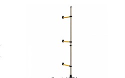 Комплект стойка пристенная с канатным лазом ДСКМ-1С-8.02-45 [белый антик золото] ДСКМ-1С-8.02_белый антик золото