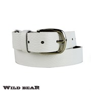 Ремень WILD BEAR RM-046 White (125 см) 4a604729-775a-11f0-0a80-05c2000e1d66