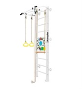 Шведская стенка Kampfer Helena Wall Busyboard [№6 Жемчужный Стандарт Бизиборд белый] 15239