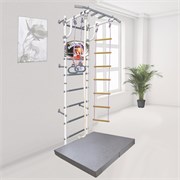 Шведская стенка Midzumi Niji Kabe Basketball Shield c матом №4 [лимонный пай серый мат] 16073