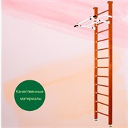 Шведская стенка Kampfer Swedish Ceiling [№4 Вишневый Высота 3 м белый турник] 15534