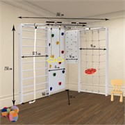 Шведская стенка Kampfer Fantastic [№3 Классический красная лиана] 14977