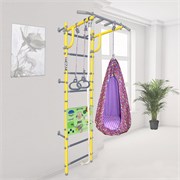 Шведская стенка Midzumi Fukuro Kabe Busyboard [лимонный пай и бизиборд салатовый] 23472