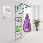 Шведская стенка Midzumi Fukuro Kabe Busyboard [ментоловый сорбет и бизиборд салатовый] 23473