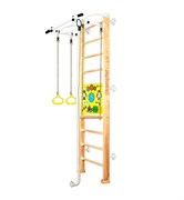 Шведская стенка Kampfer Helena Wall Busyboard [№1 натуральный Стандарт Бизиборд желтый] 15217