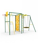 УДСК-7.2 Rokids Атлет-К с качелями [Зеленый-желтый с качелями гнездо] 24024