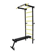 Профессиональная шведская стенка Kampfer Mustang Professional [черный/желтый] Mustang Professional