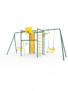 УДСК-7.3 Rokids Атлет-К2 с двумя качелями [Зеленый-желтый с двумя цепными качелями] 24032
