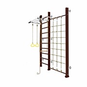 Шведская стенка Kampfer Winner Wall [№5 Шоколадный Стандарт белый турник] 15691