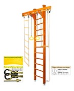 Шведская стенка Kampfer Wooden Ladder Ceiling [№3 Классический Высота 3 м] Wooden Ladder Ceiling-11