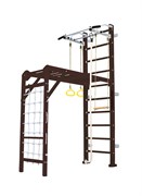 Шведская стенка Kampfer Union Wall [№5 Шоколадный Стандарт белый турник] Union Wall-11