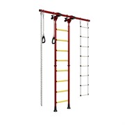 Шведская стенка ROMANA Карусель 2 ДСКМ-2-8.06.Г4.410.01-32 [красный/желтый] ДСКМ-2-8.06.Г4.410.01-32 red