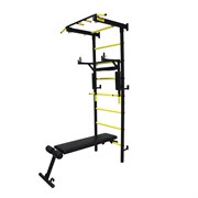 Профессиональная шведская стенка Kampfer Gladiator Powerful Light [черный/желтый] Gladiator Powerful Light