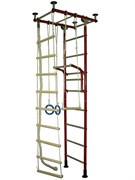 Спортивный комплекс Крепыш Г-образный [Бордовый/Металл/Хром] krepysh-002Бордовый/Металл/Хром