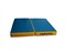 Kampfer Classic Мат №4 (100 х 100 х 10) складной - винилискожа [синий/желтый] 873